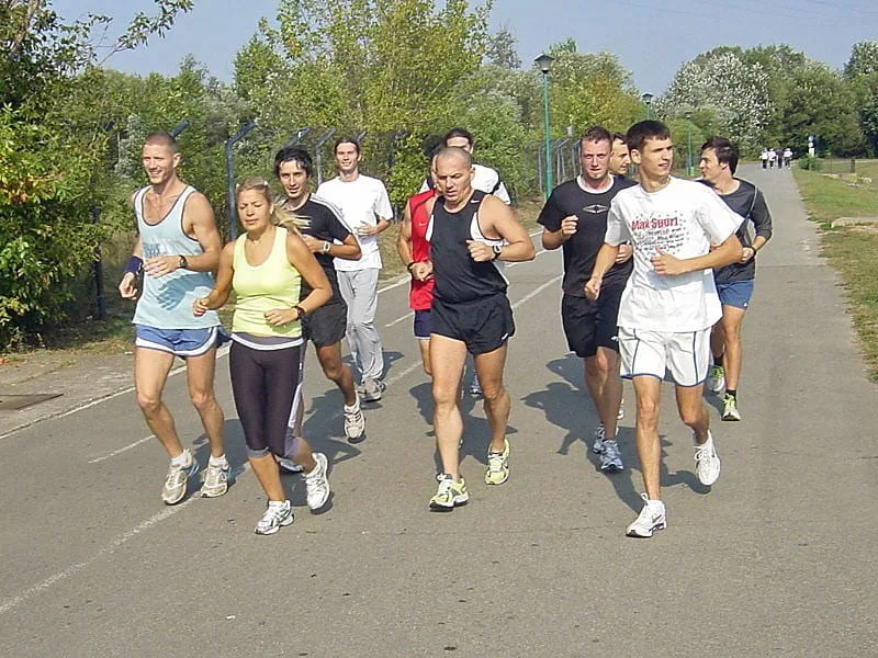 Grupno trčanje na Adi