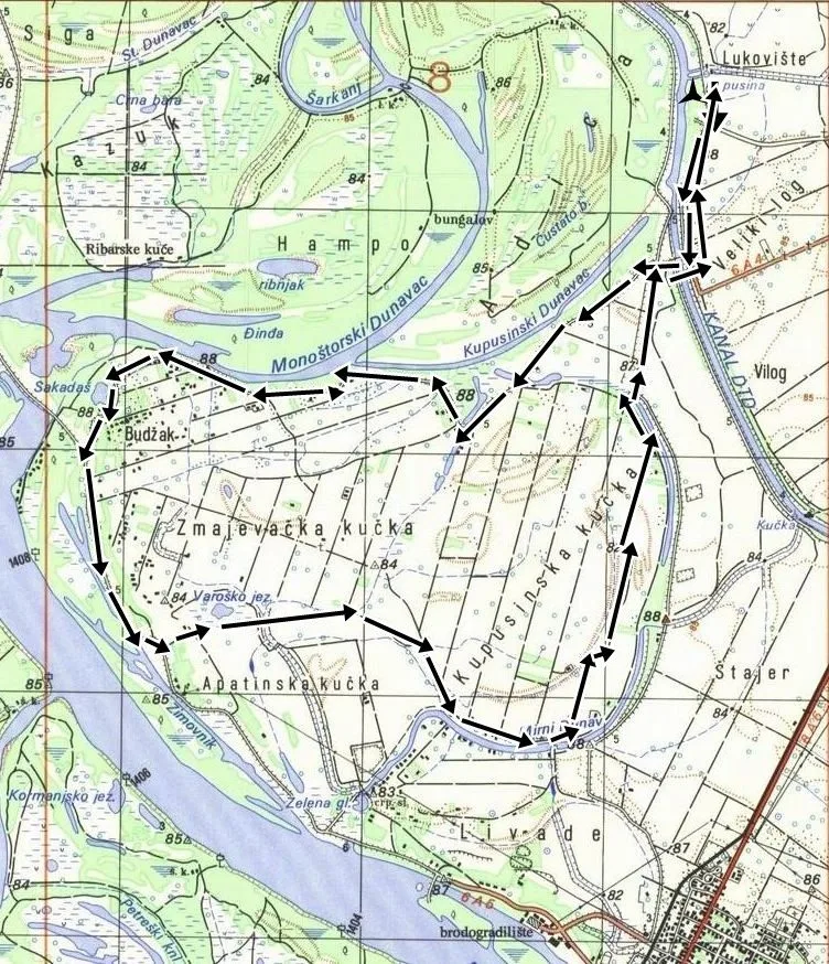 Srednja staza 20 km